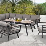 ARUBA SAROK ÉTKEZŐSZETT 2 FOTELLEL