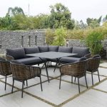 CLAIRE SAROK ÉTKEZŐSZETT 2 FOTELLEL