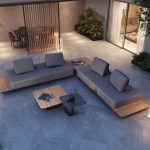 NEW FREEDOM KERTI ÜLŐGARNITÚRA SZÜRKE