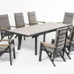 Empire kültéri étkezőszett