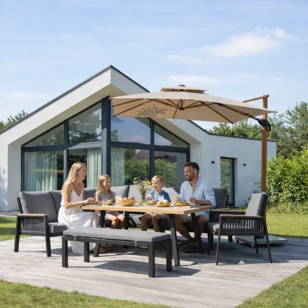 Fiore kültéri étkezőszett