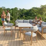 Merlot kültéri étkezőszett