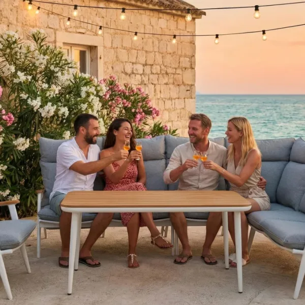 Rommy kültéri étkezőszett