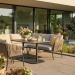 Nizza kerti étkezőszett