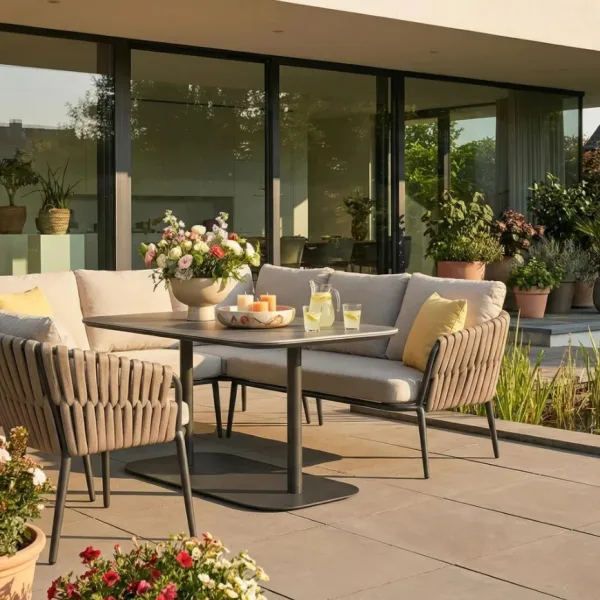 Nizza kerti étkezőszett