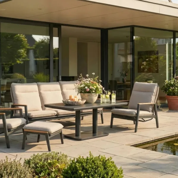 Oasis kültéri étkezőszett