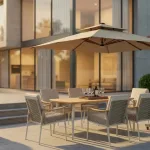 Berne kültéri étkezőszett