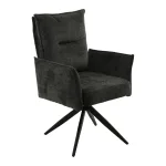 AS-147 forgó étkezőszék Raven 18 sötétszürke