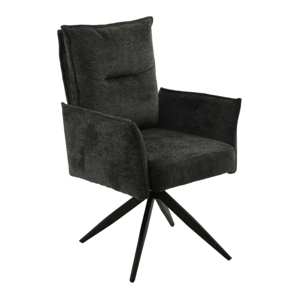 AS-147 forgó étkezőszék Raven 18 sötétszürke