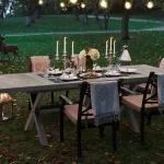 Havanna kültéri étkezőasztal